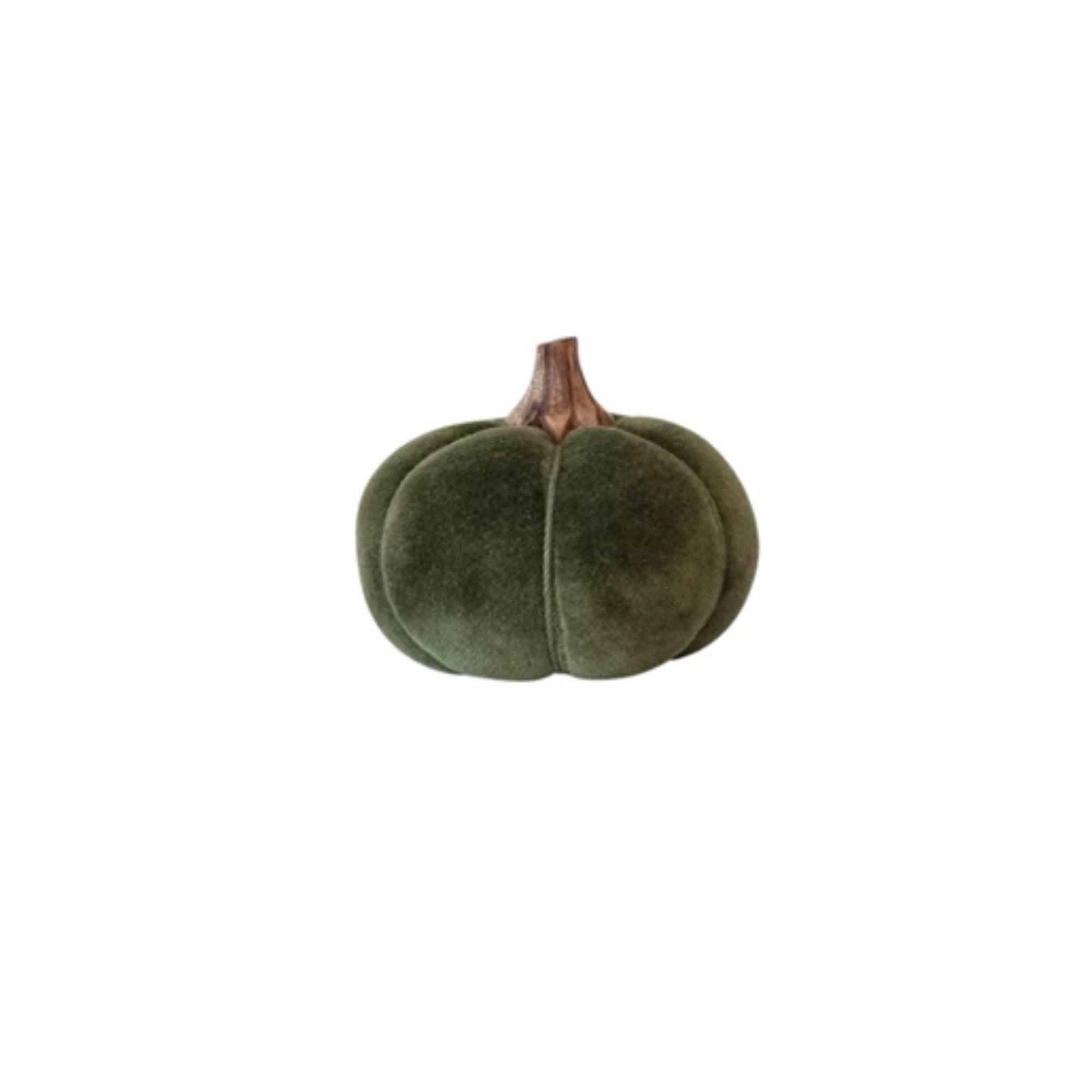 Velvet Pumpkin | Forest Green