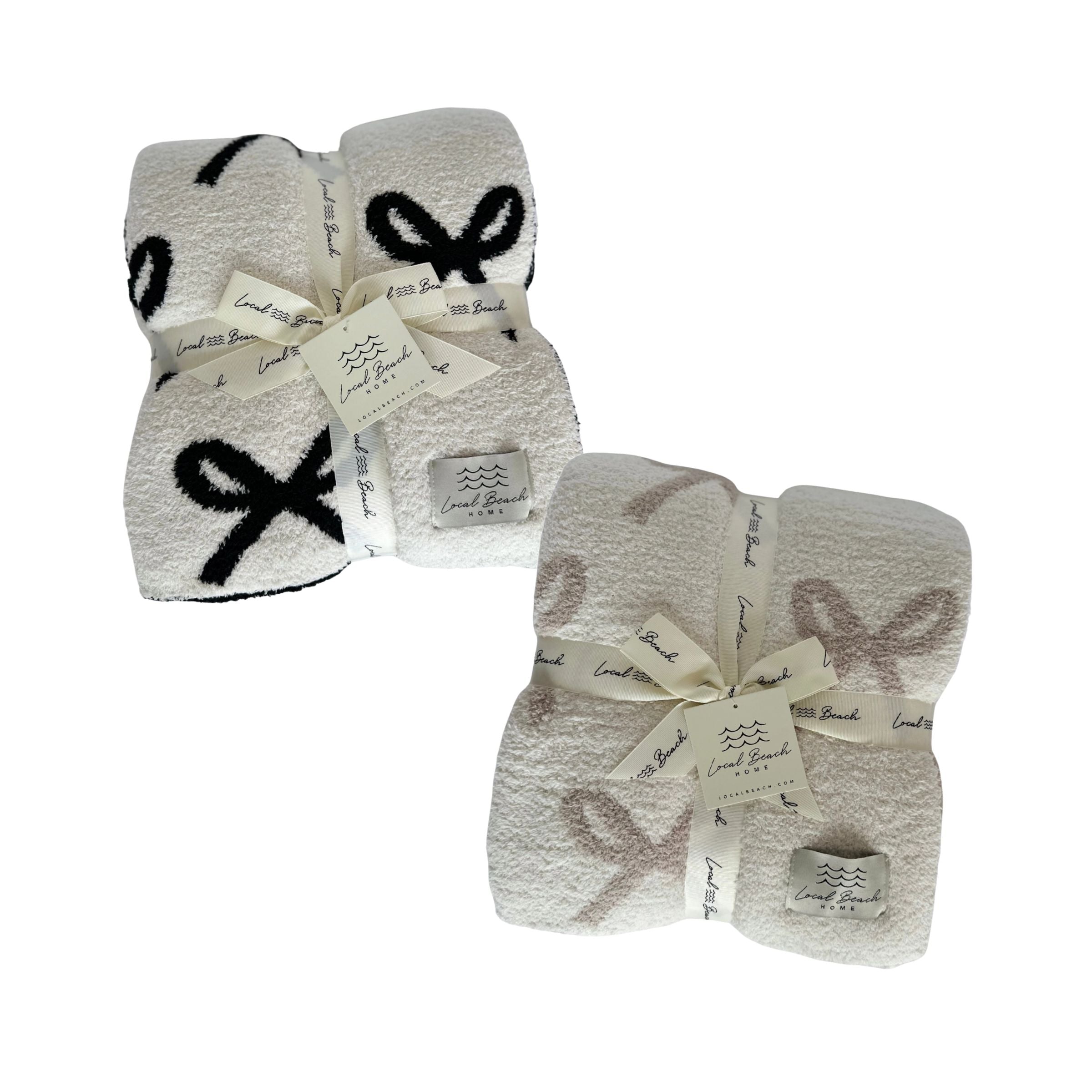 Bow Luxe Home Blanket