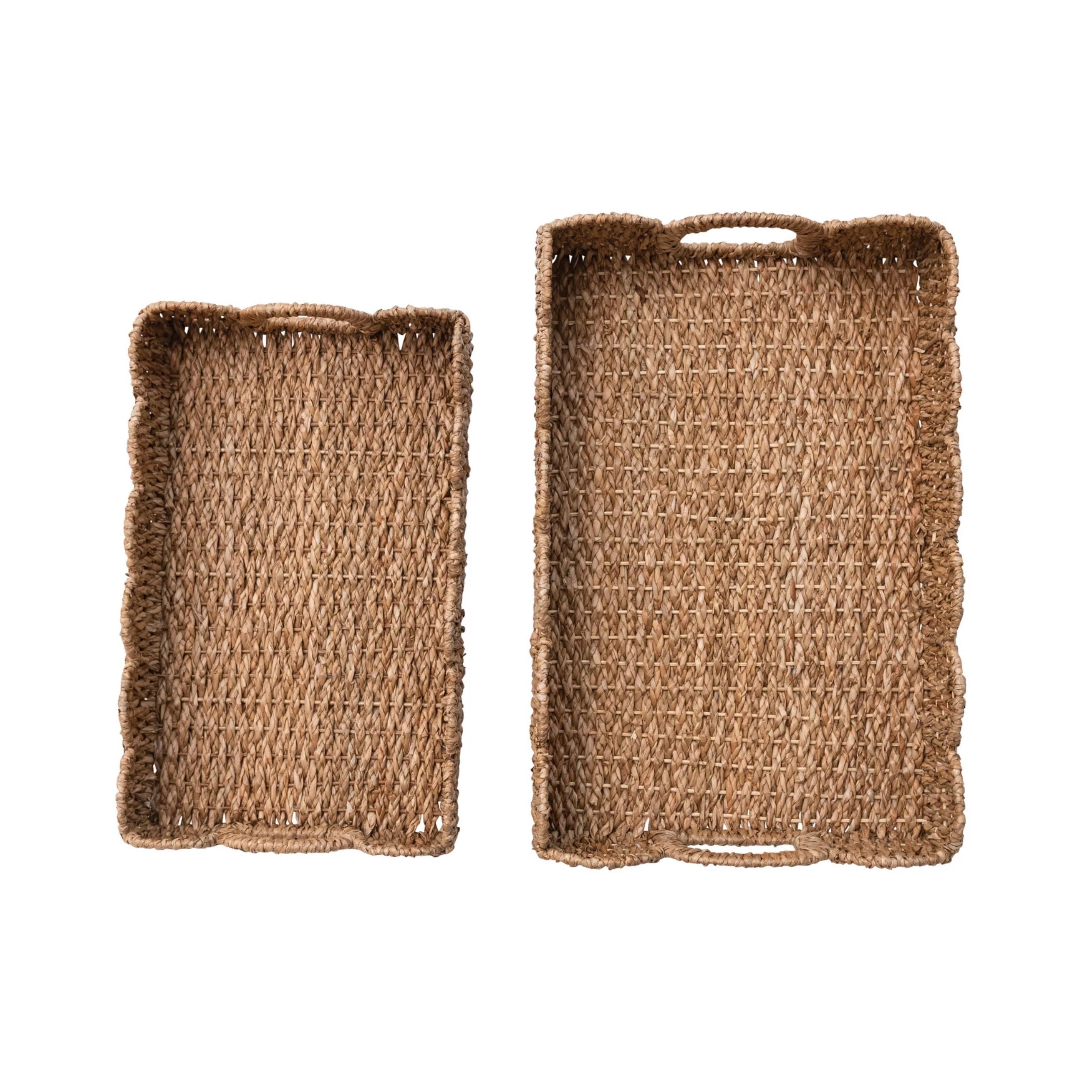 Braided Bankuan Scalloped Tray