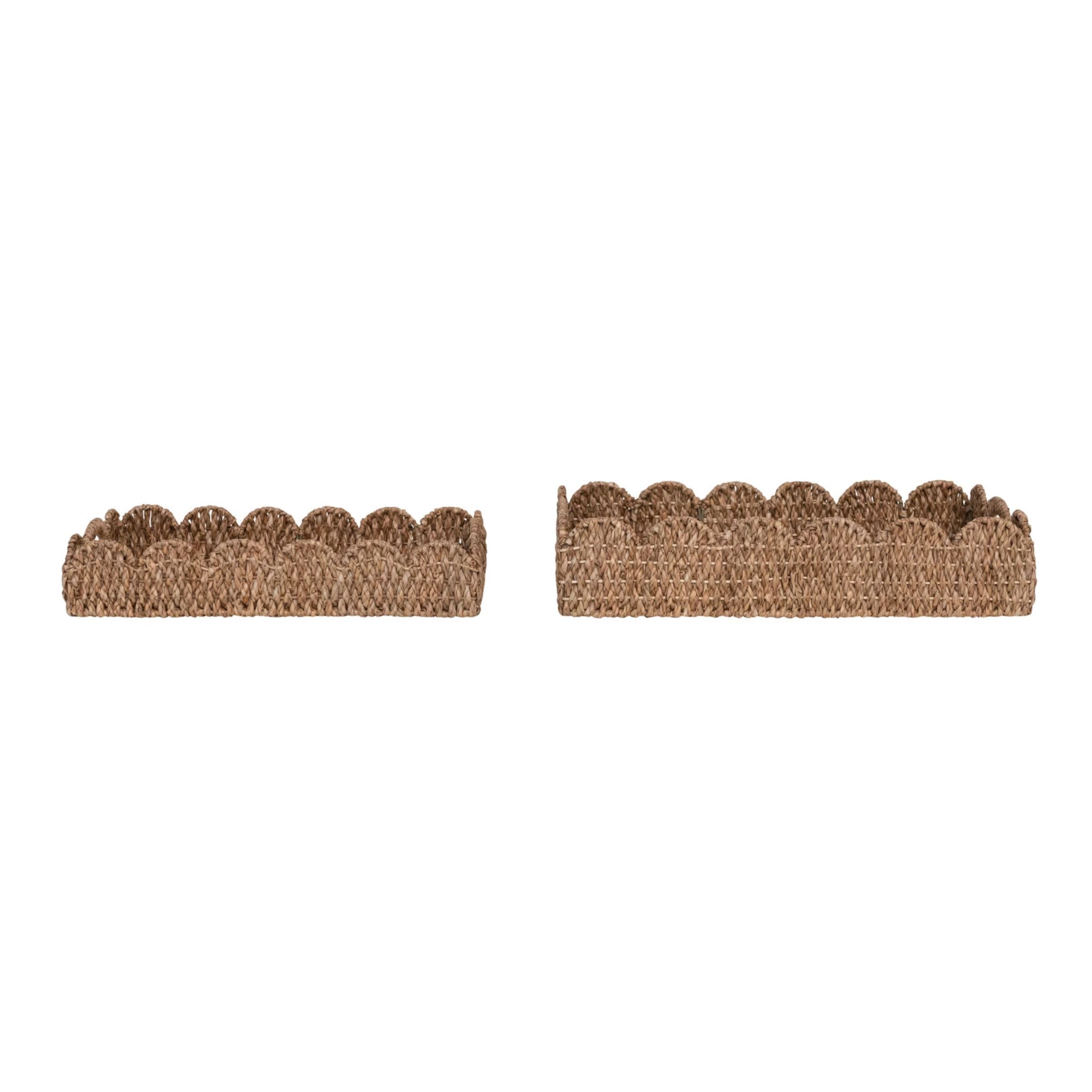 Braided Bankuan Scalloped Tray