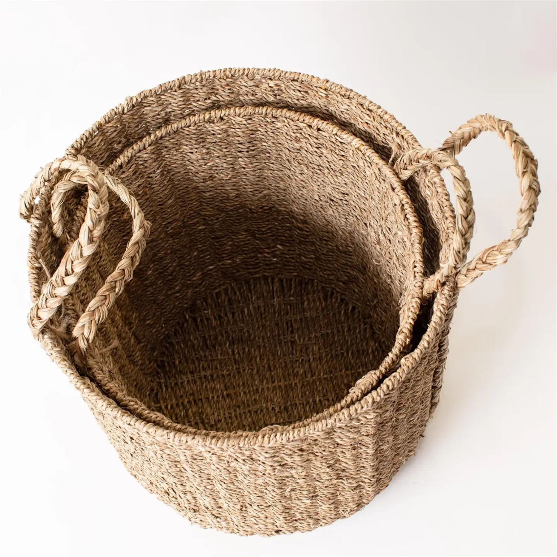 Braided Seagrass Basket