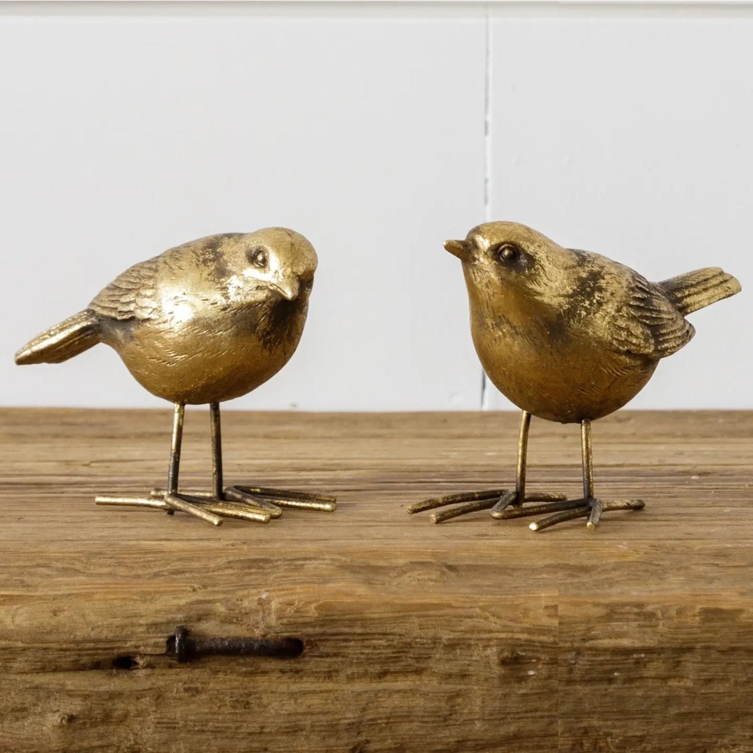 Brass Bird Decor