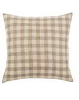 Cape Check Linen Pillow