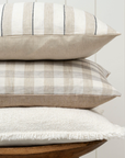 Cape Check Linen Pillow