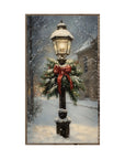 Christmas Lamp Vintage Print