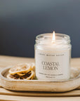 Coastal Lemon Jar Candle