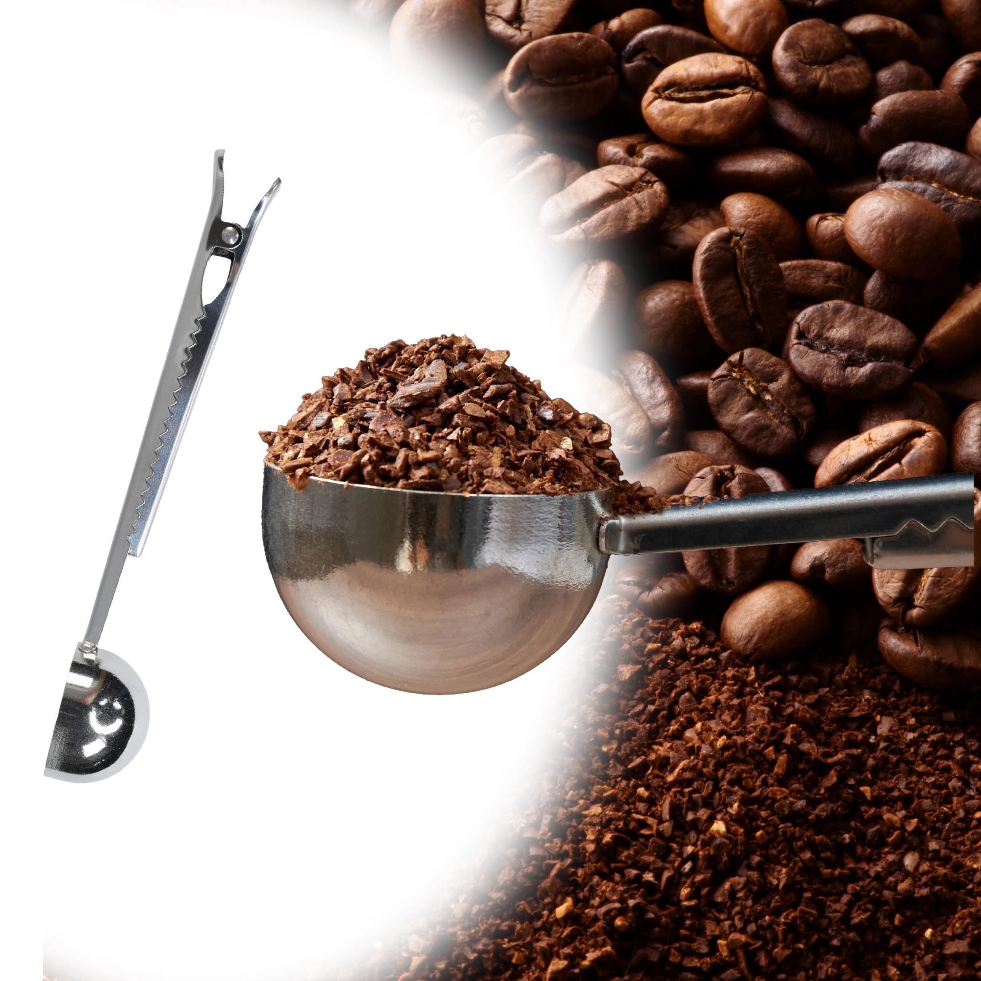 Coffee Scoop with Clip