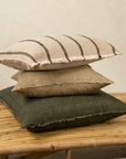 Layna Linen Pillow - Avocado