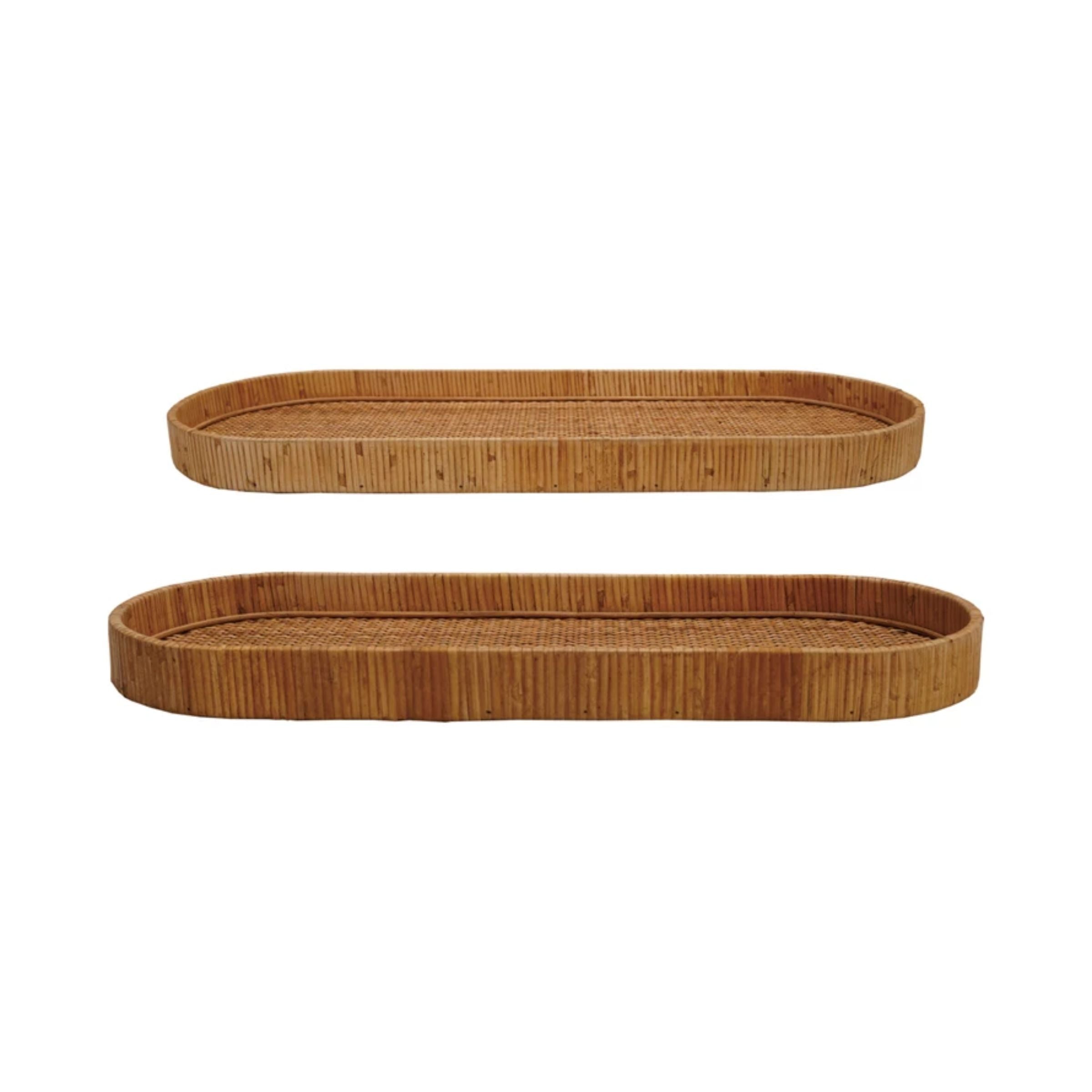 Decorative Rattan Tray