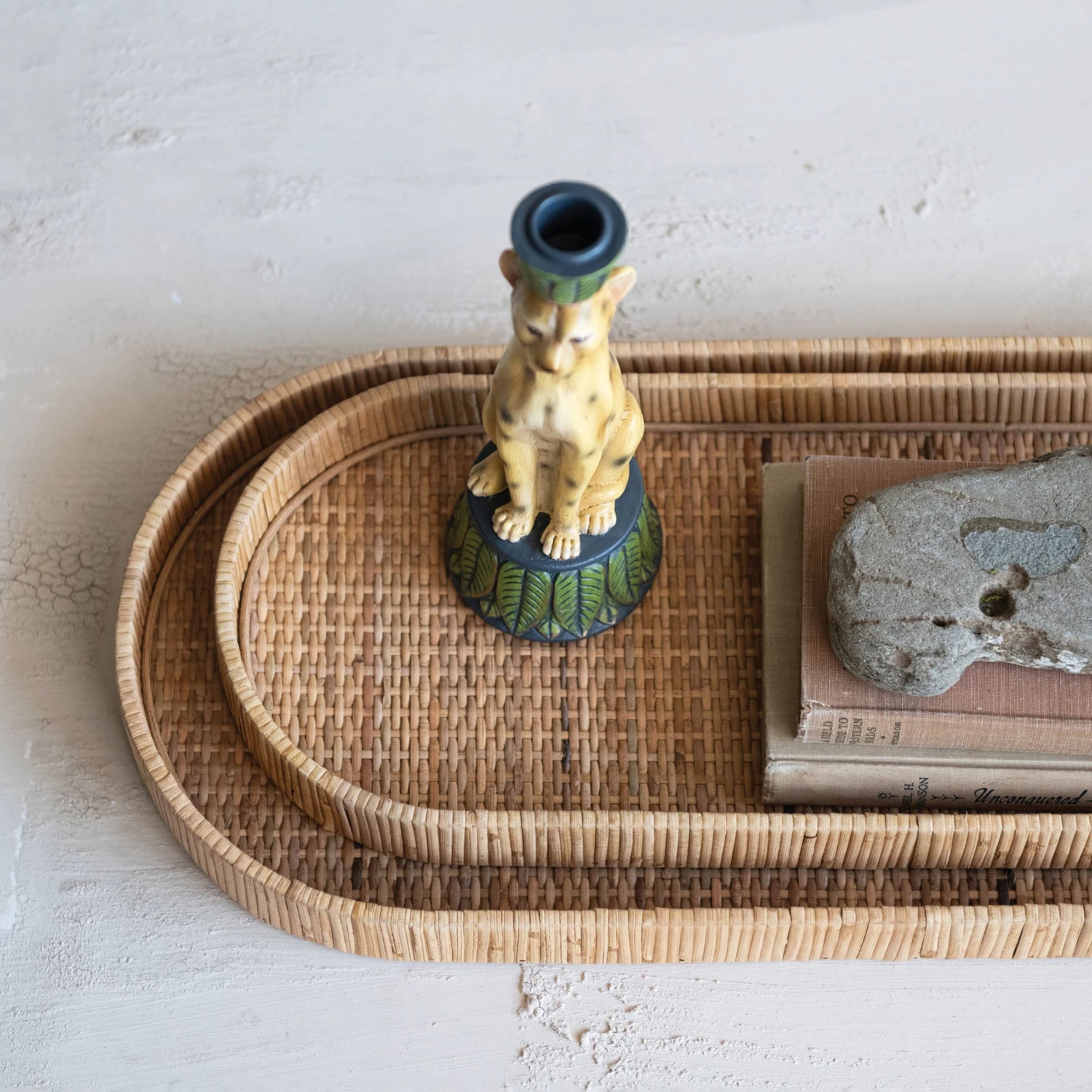 Decorative Rattan Tray
