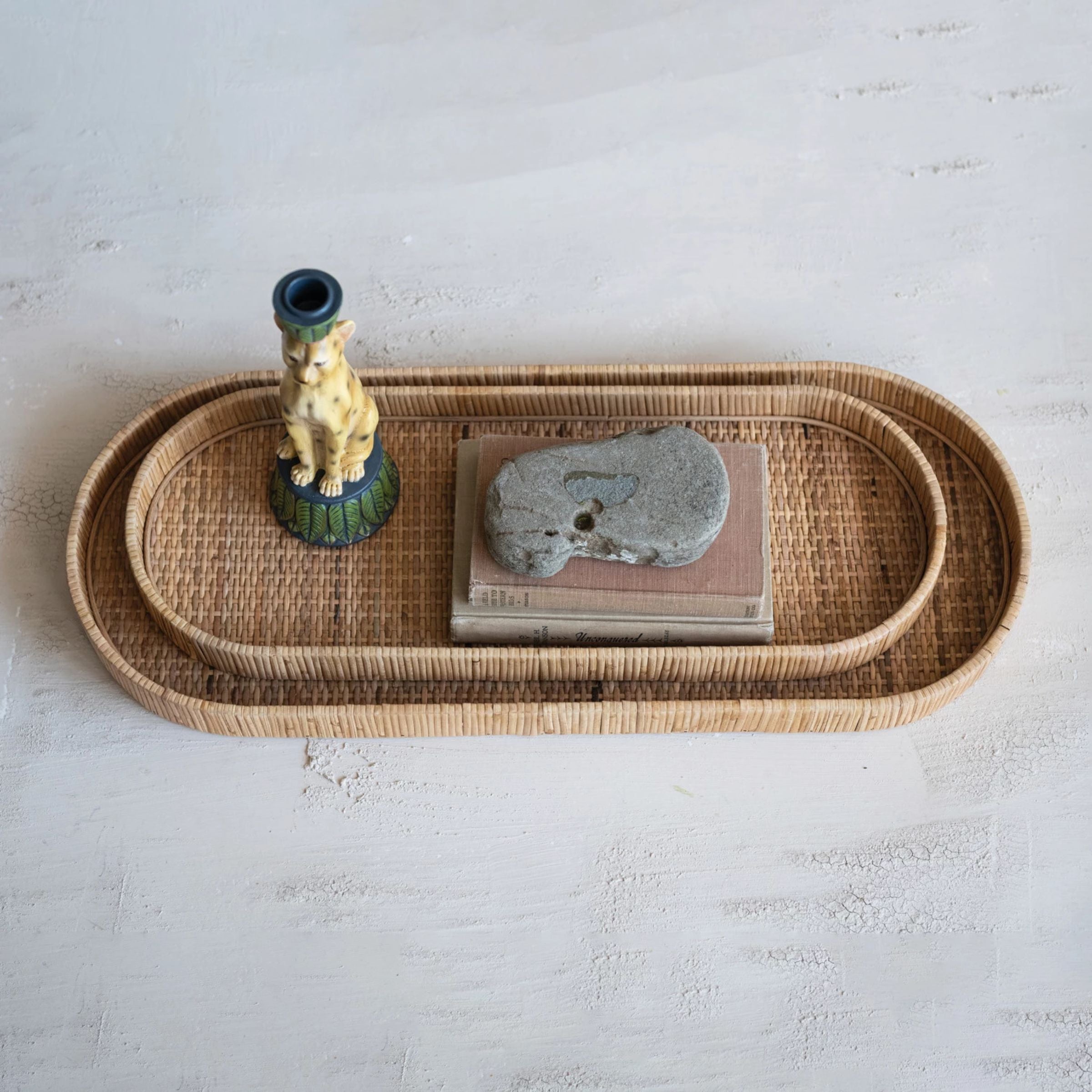 Decorative Rattan Tray