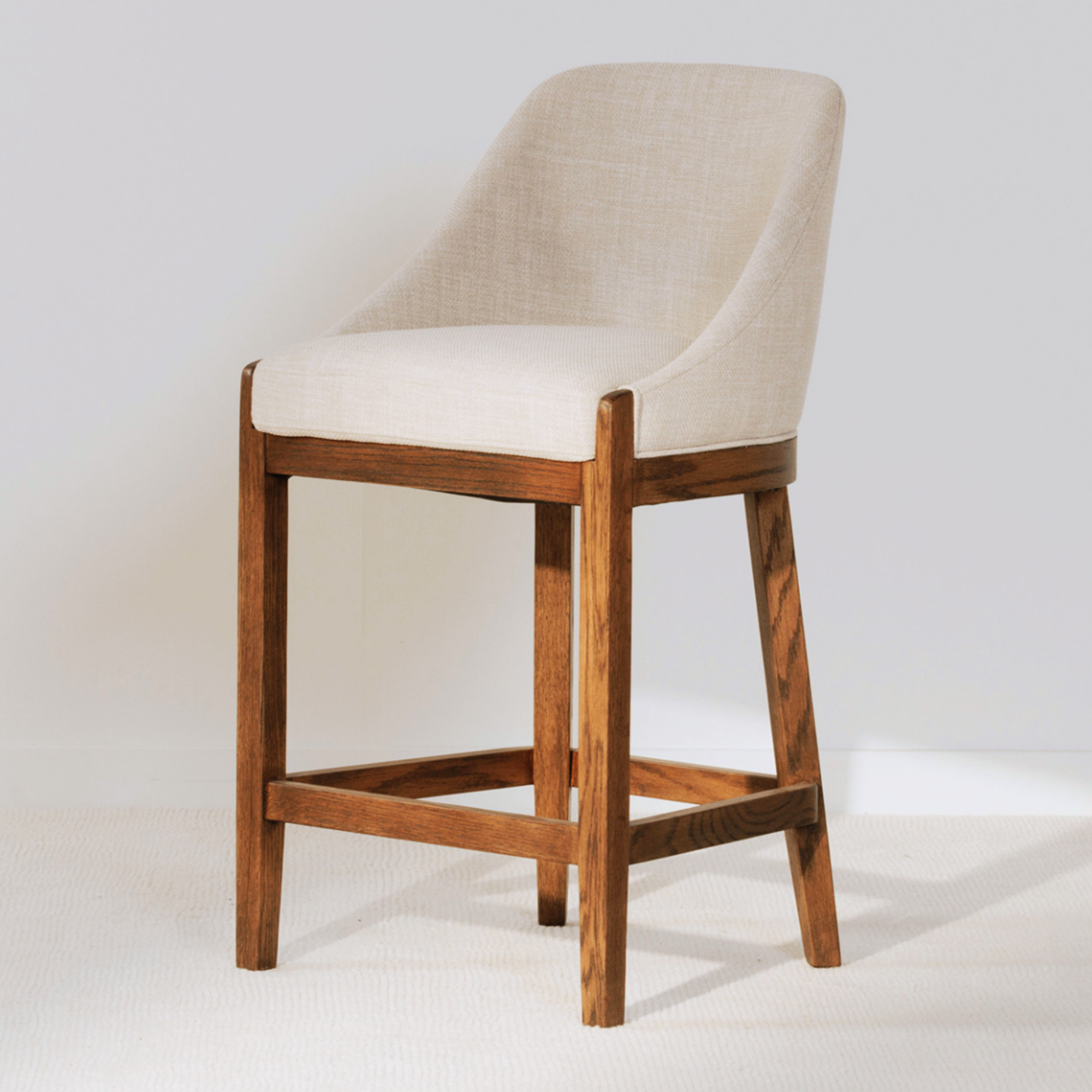 Edward Counter Stool | Heather Beige | Floor Model