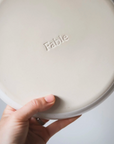 Fable Dessert Plates - Cloud White