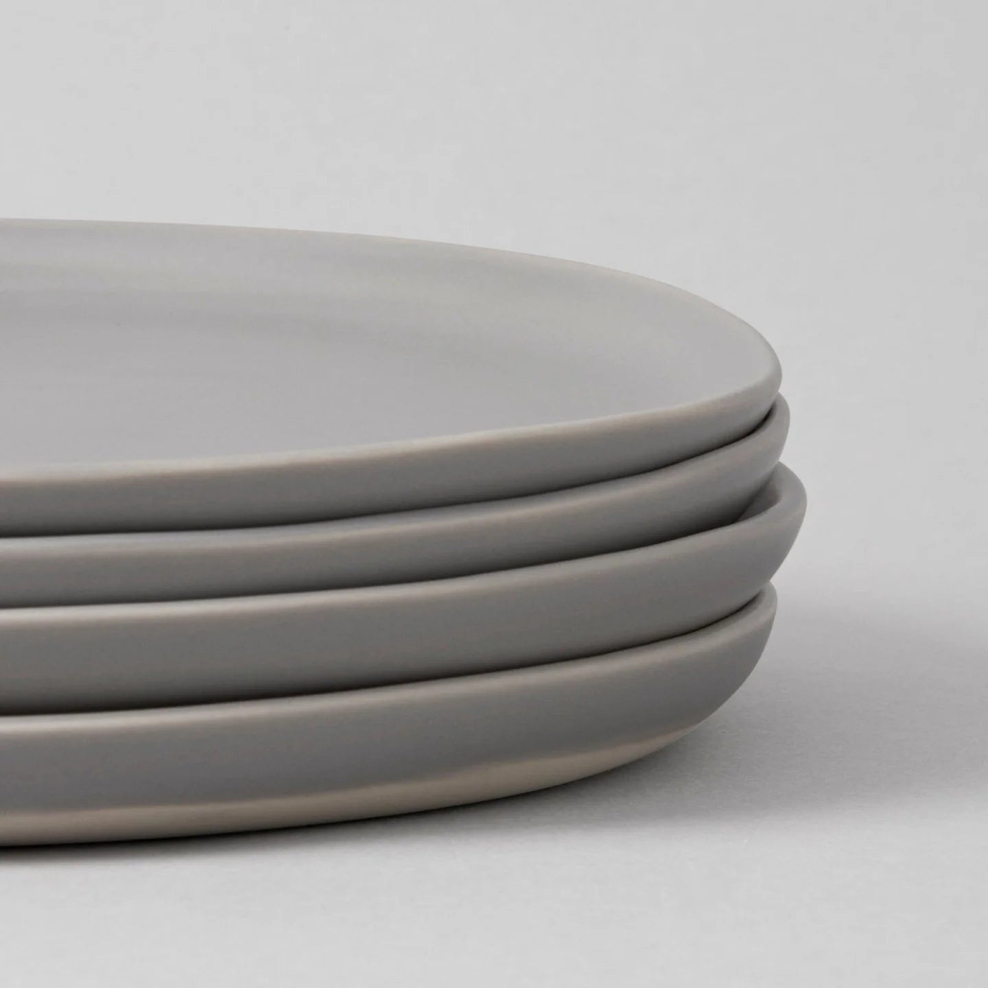 Fable Dessert Plates - Dove Gray