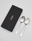 Fable Serving Spoons - Polished Silver