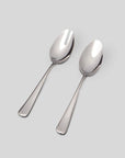 Fable Serving Spoons - Polished Silver