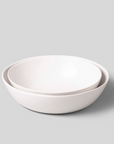 Fable The Low Serving Bowls - Speckled White