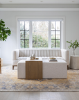 Ottoman and Coffee Table Combo