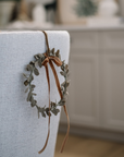 Flocked Wreath Ornament