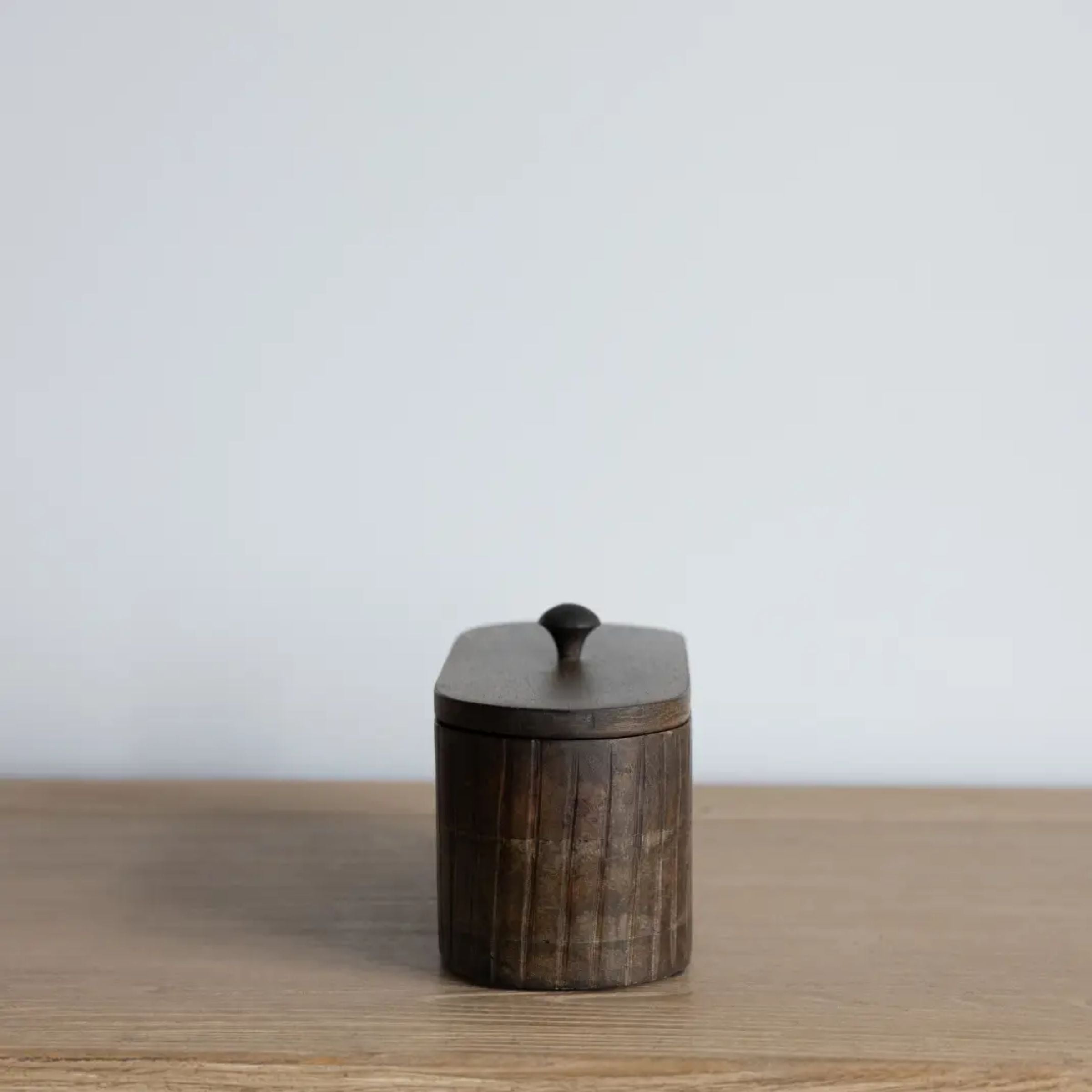 Fluted Mango Wood Box