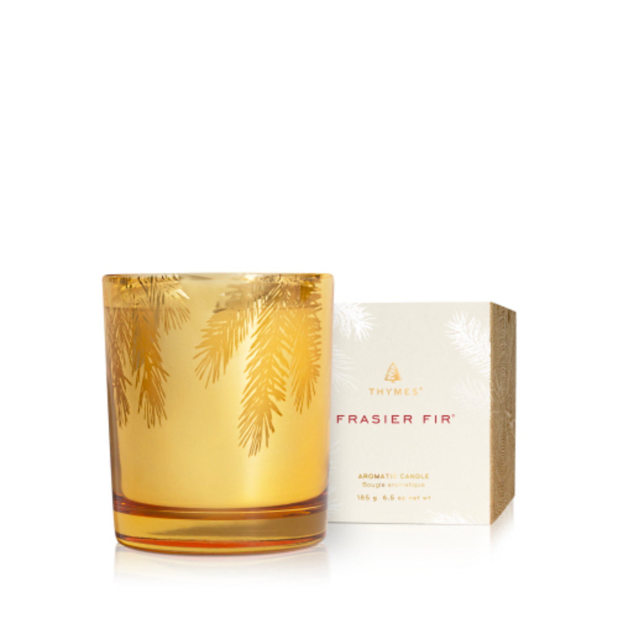Frasier Fir Gold Poured Candle