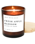 Fresh Apple Blossom Amber Candle