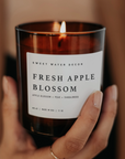 Fresh Apple Blossom Amber Candle