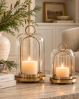 Glass & Gold Cloche