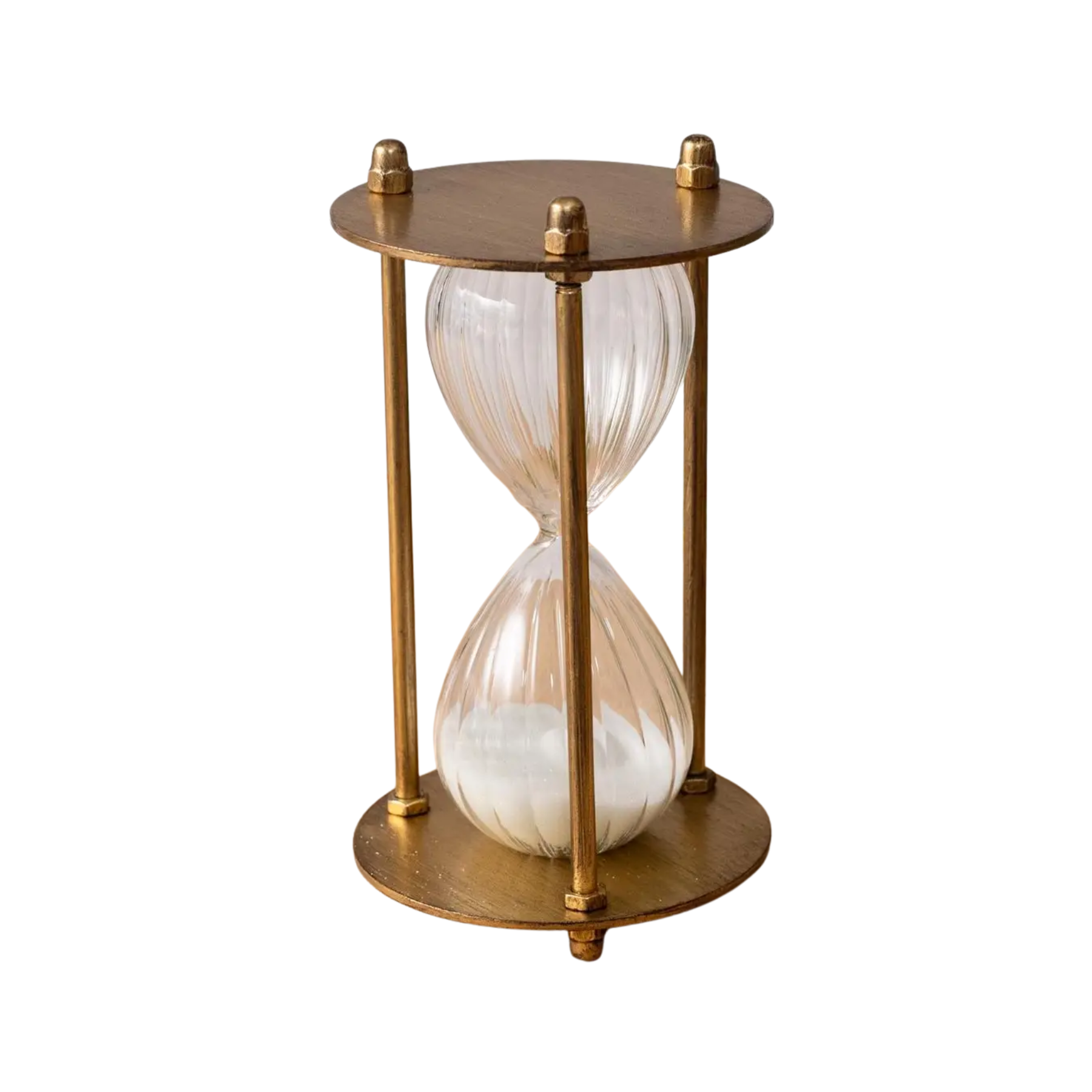 Gold Hourglass Decor
