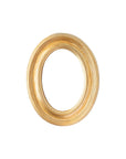 Gold Oval Mirror