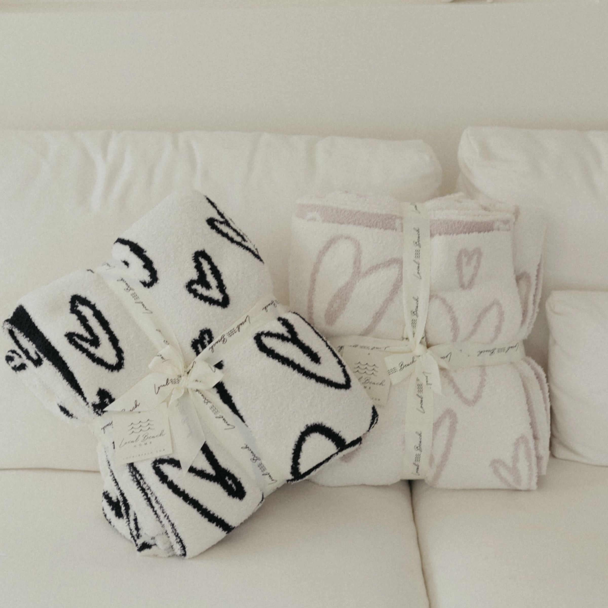 Heart Luxe Home Blanket