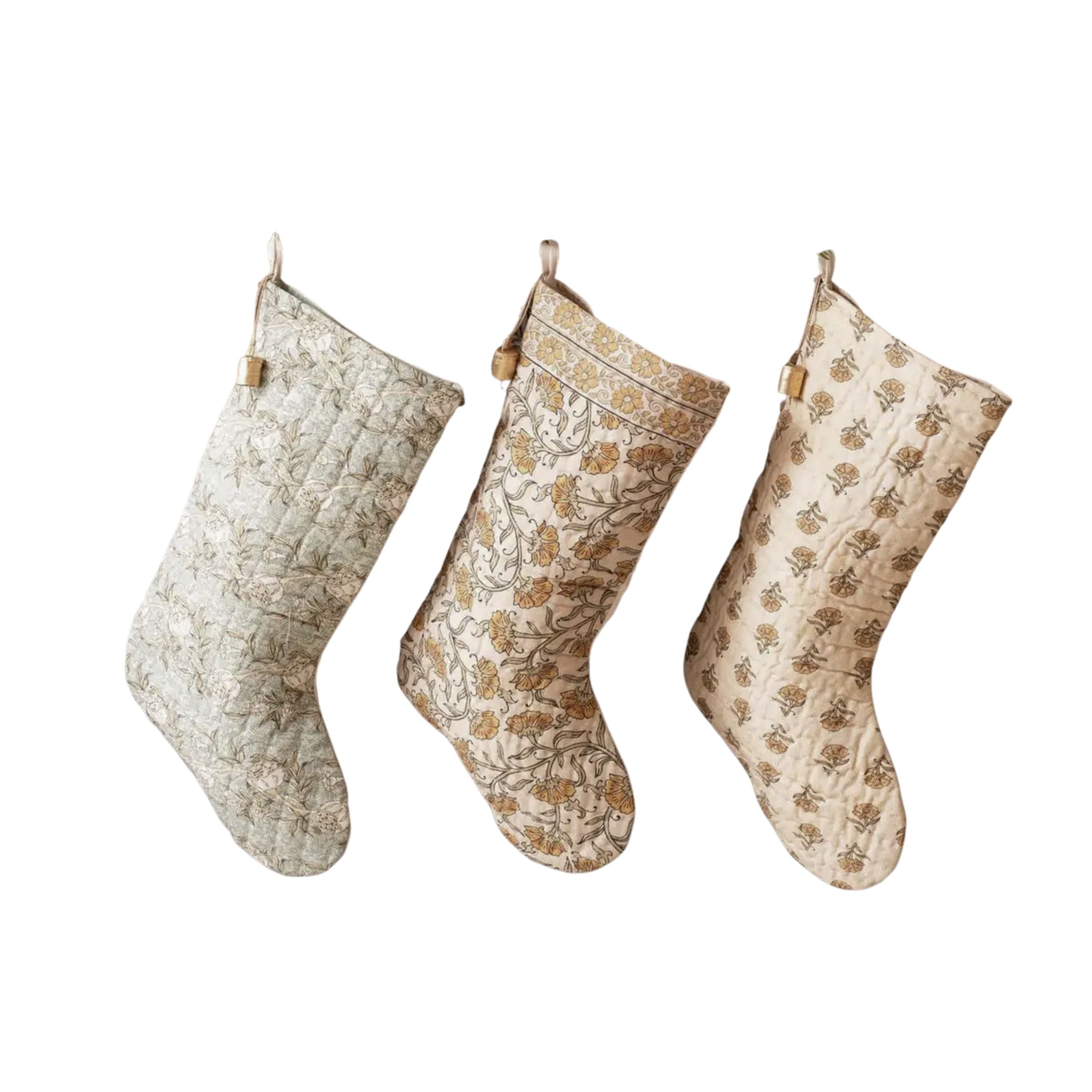Heirloom Bell Stockings
