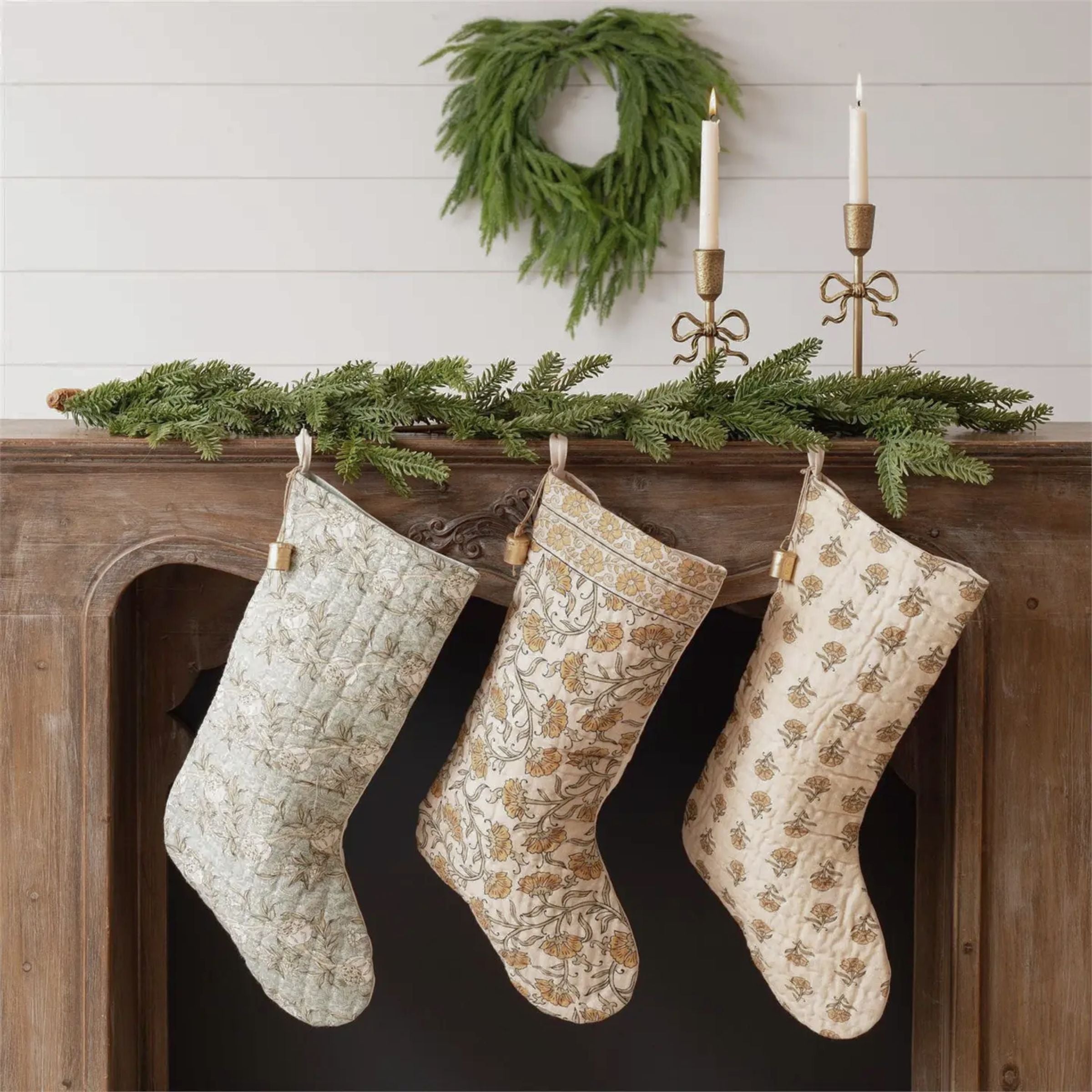 Heirloom Bell Stockings