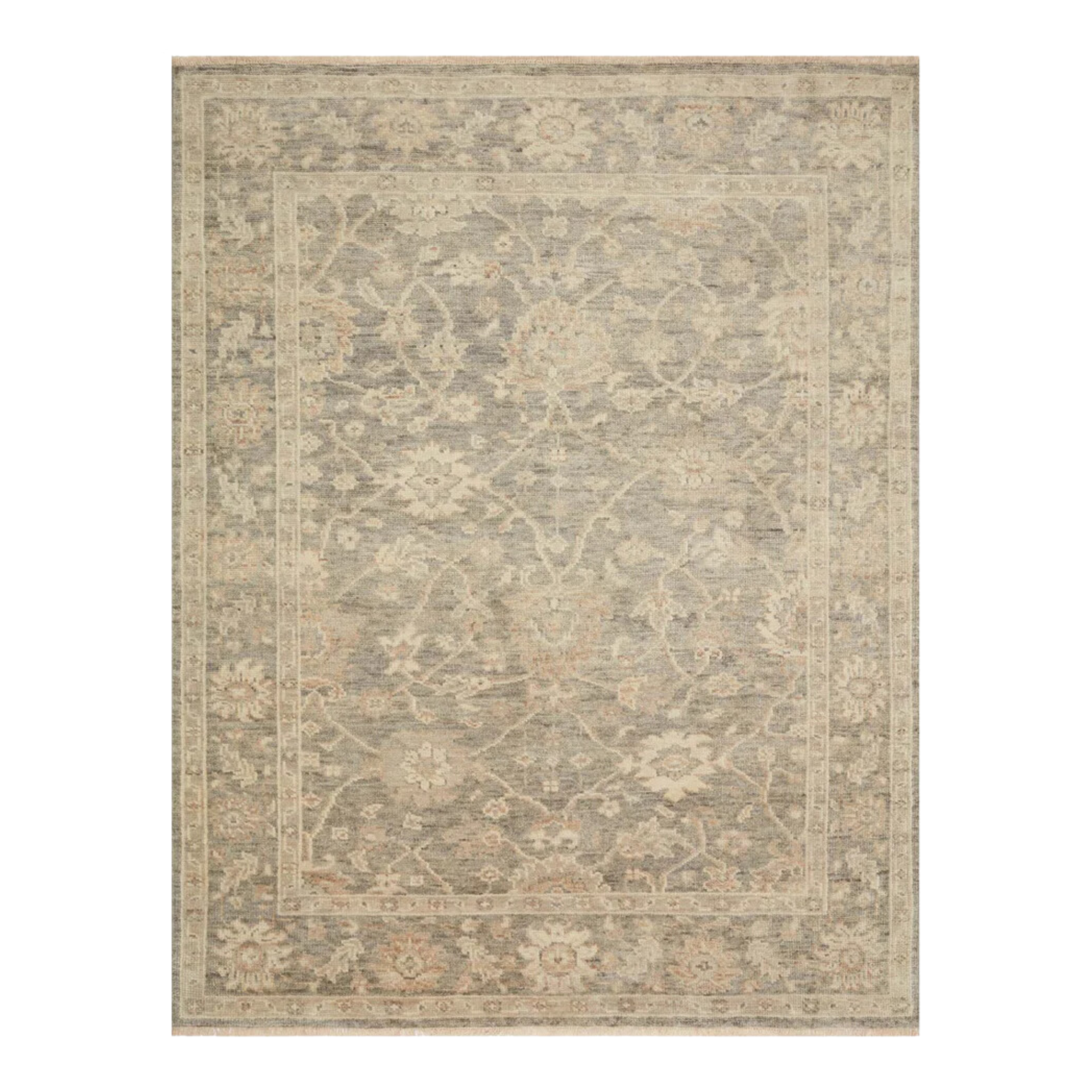 Helena Rug | Silver/Ivory