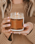 Hello Fall Jar Candle