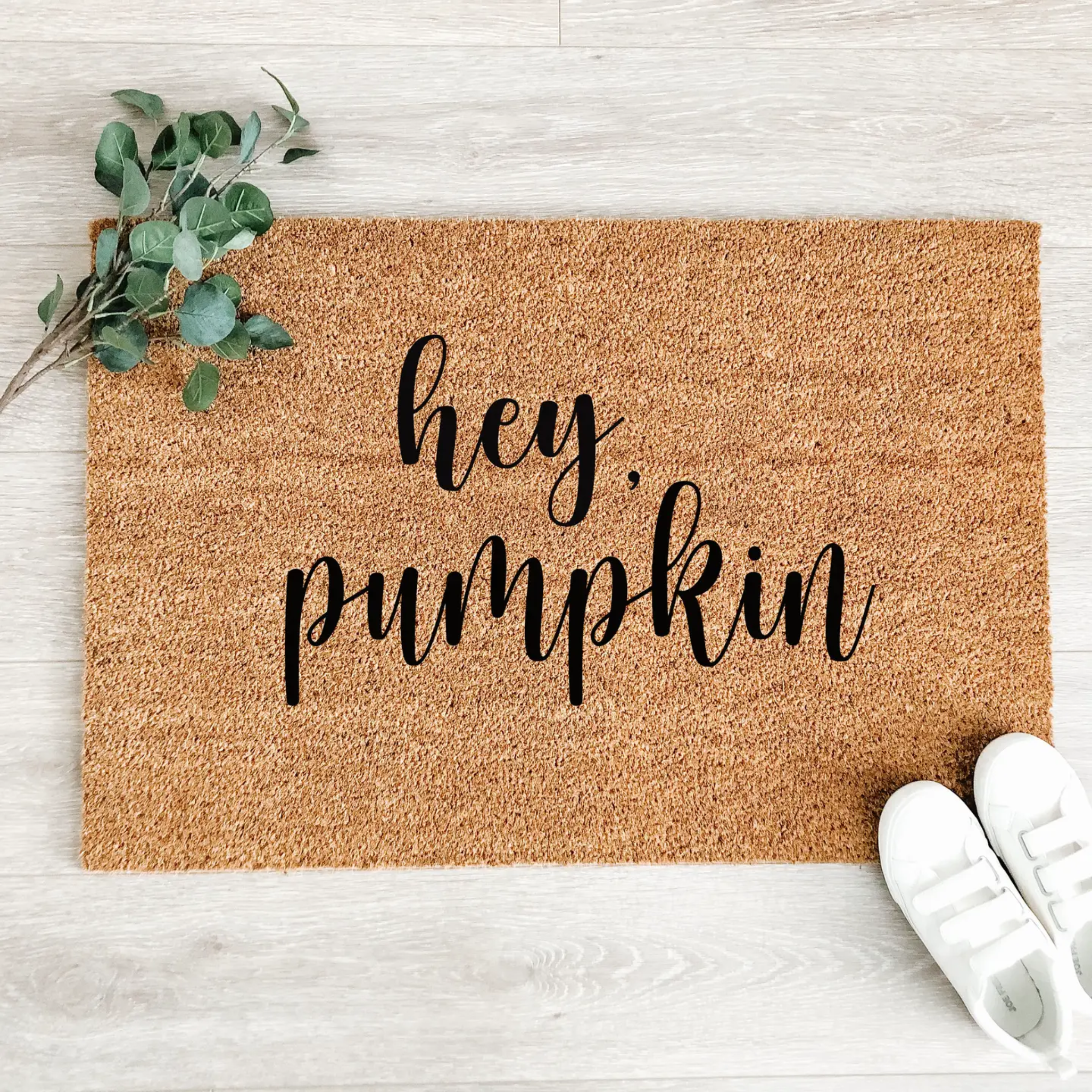 Hey, Pumpkin Doormat