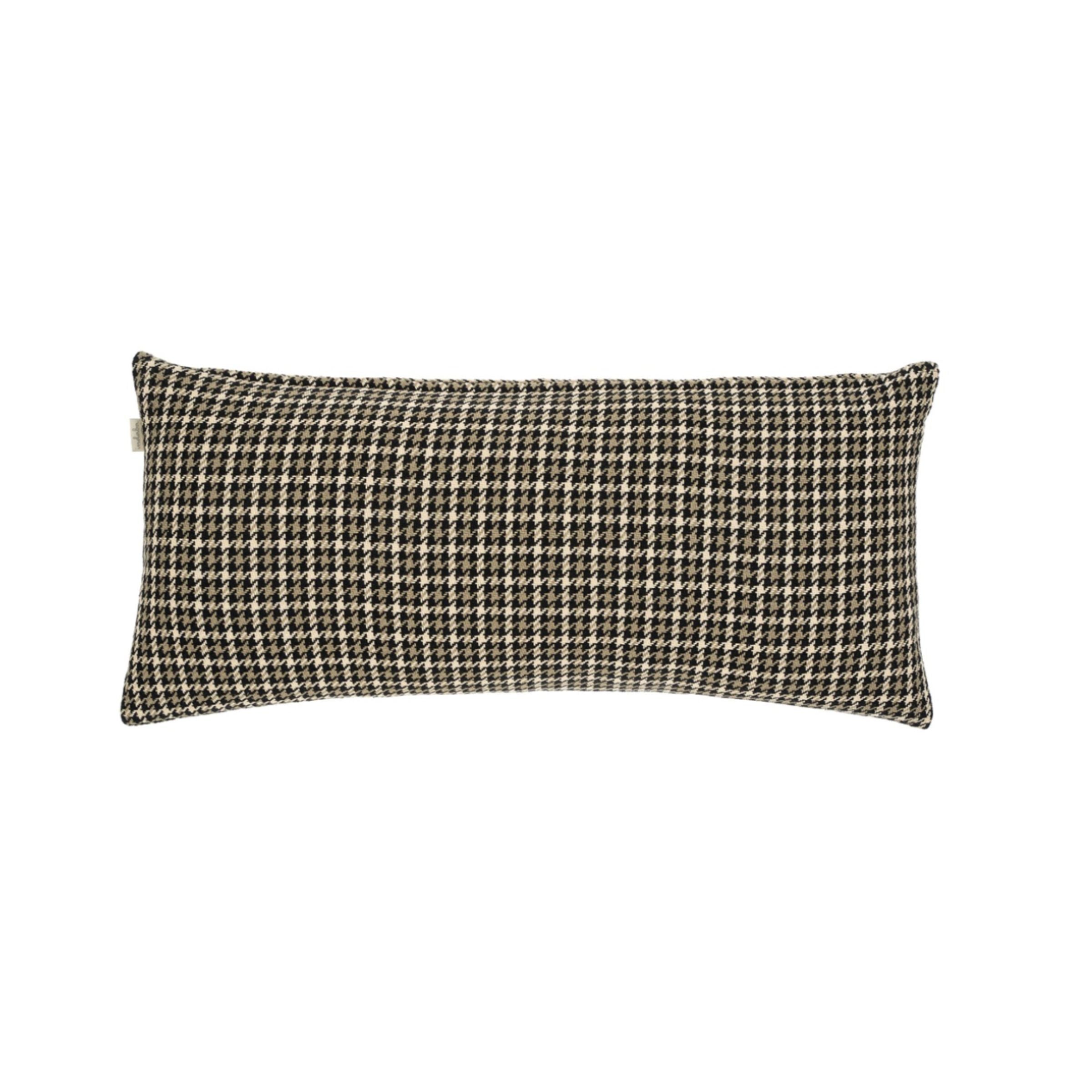 Houndstooth Pillow | Brown