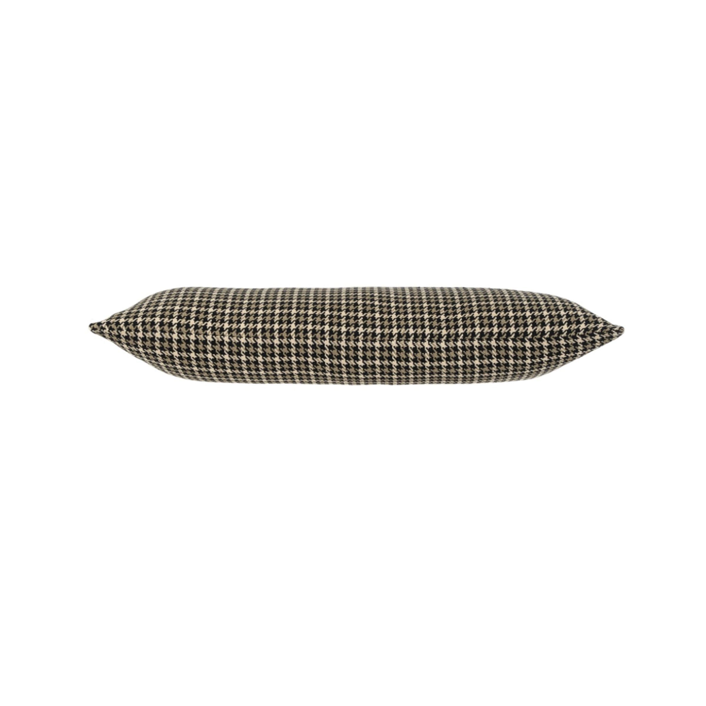 Houndstooth Pillow | Brown