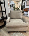 Leonard Chair & Ottoman | Floor Model