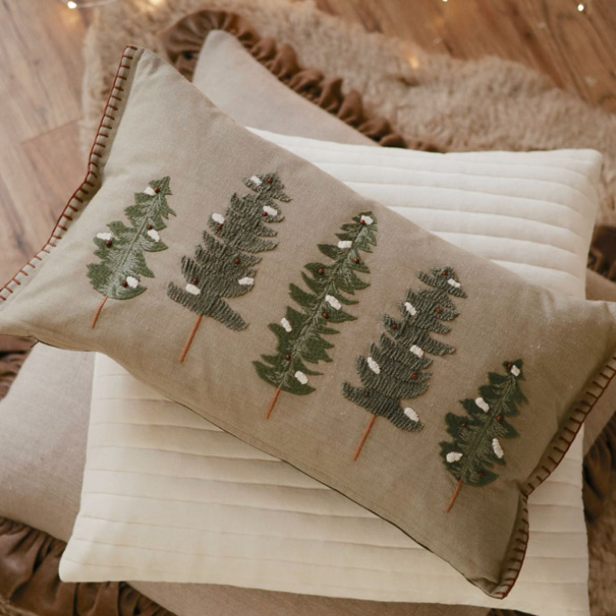 Alpine Trees Pillow