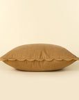 Corduroy Scallop Pillow | Gold