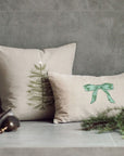 Embroidered Tree Pillow