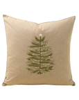 Embroidered Tree Pillow