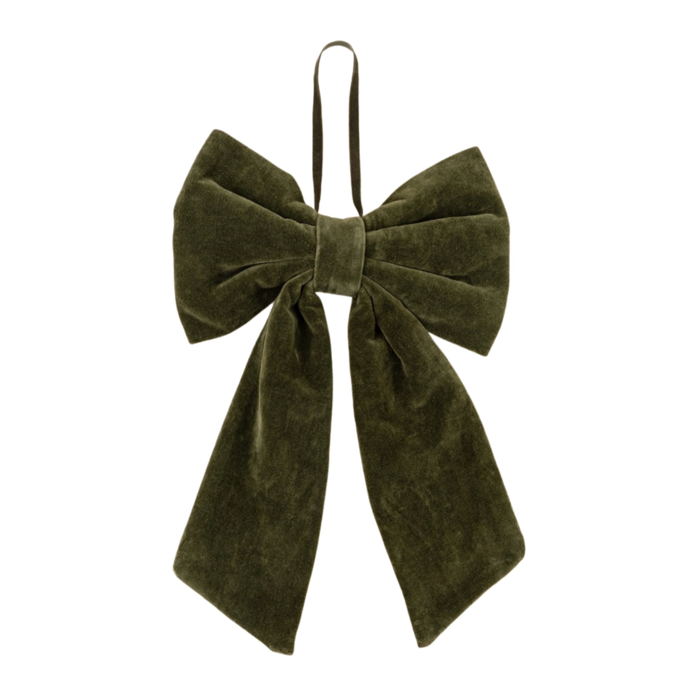 Hanging Velvet Bow