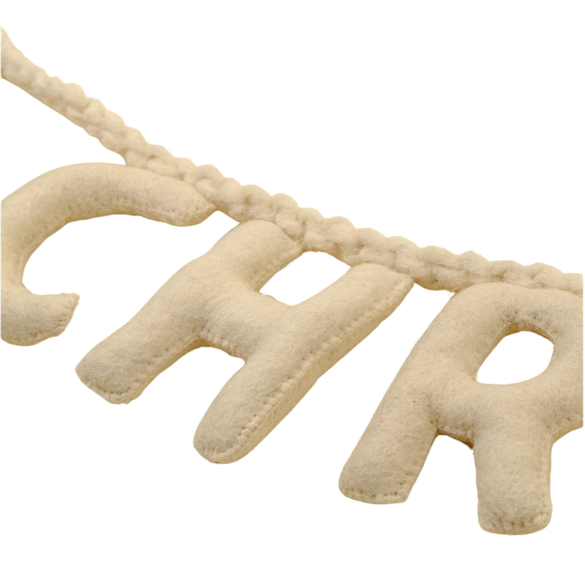 Merry Christmas Felt Garland
