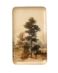 Woodland Mist Enameled Tray