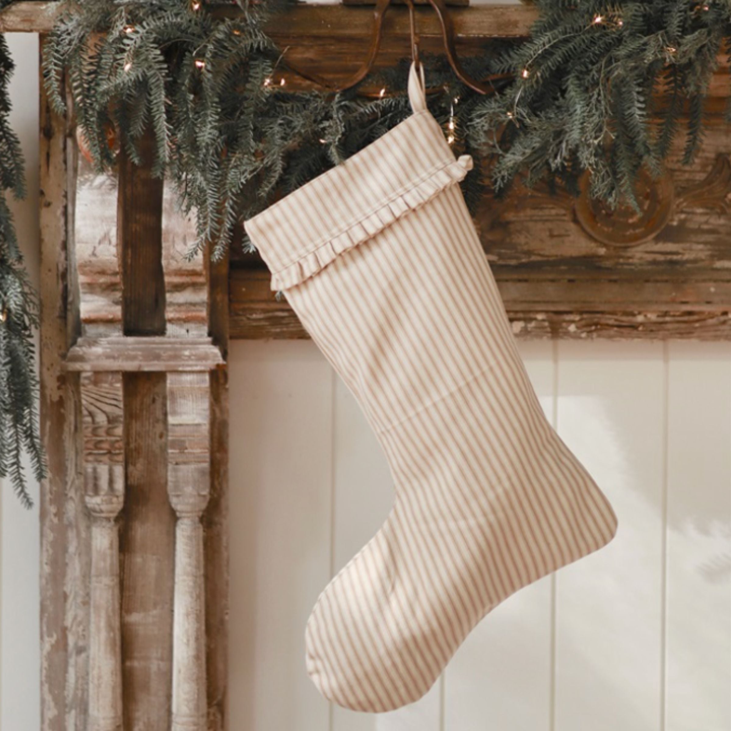 Ticking Stripe Stocking