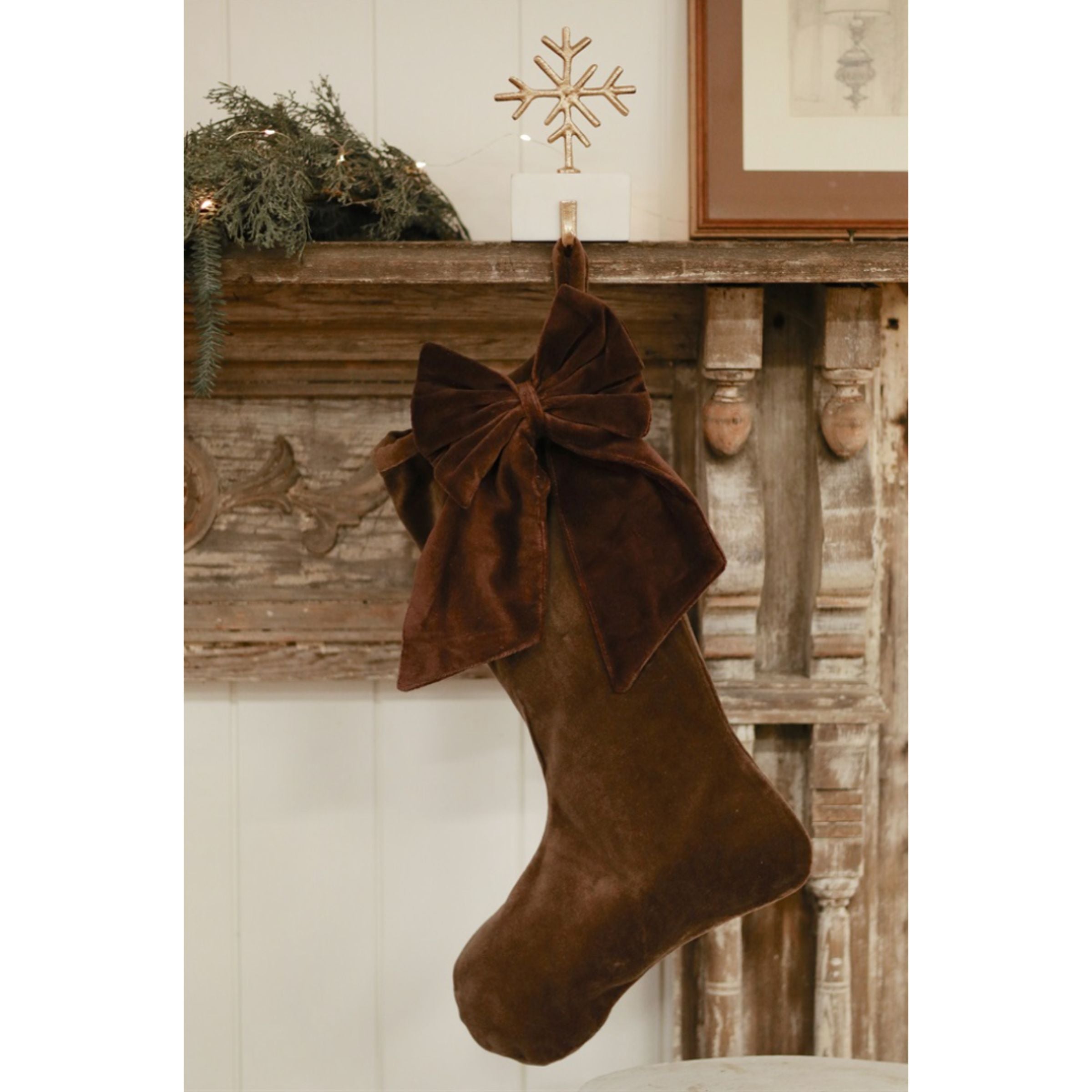 Vera Velvet Stocking