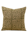 Wildvine Block Print Pillow | Olive