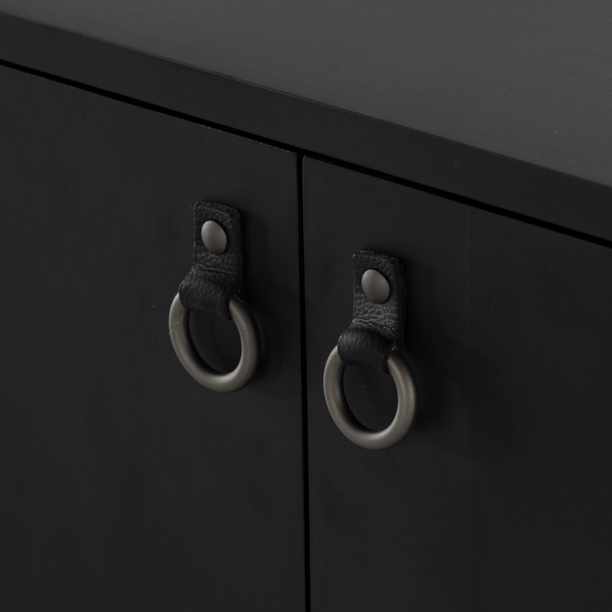 Isador Bar Cabinet | Black Wash Poplar